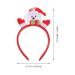 Shop Colorful Christmas Headbands - Santa Tree Antlers & Bear Gloves Set of 9 for Festive Cheer! - Buy Online on GoSupps.com