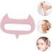 Fomiyes 4-Piece Acupuncture Hand Massager - Silicone Stress Relief Massage Device for Head & Neck | Pink Scalp Brush - Buy Online on GoSupps.com