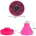 Collapsible Travel Hair Diffuser for Curly Hair - Rose Red | Salon-Quality Styling Attachment - Buy Online on GoSupps.com