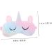 Buy Beavorty 1pc Colorful Unicorn Plush Eye Mask - Perfect Sleeping Blindfold & Eye Patch for Nap & Relaxation - Buy Online on GoSupps.com