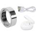 Sleep Monitoring Ring - Portable Fitness Ring for Men | Fashionable Lightweight Design | Size 20 (19.8mm Inner Diameter) - Perfect for Active Lifestyles - Buy Online on GoSupps.com