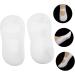 FRCOLOR 1 Pair Silicone Heel Protector Silicone Moisturizing Socks Silicone Boat Sock Spa Gel Socks Silicone Socks Beach Sock Tendon Socks Dance Socks Sole of Foot Men and Women White - Buy Online on GoSupps.com