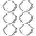 12 Pcs Metal Cookie Molds Cakesicles Mold Cake Stencil Nautical Wedding Cake Cookies Animal Cookies Ocean Cookie Ocean Bread Cutters Coastal Cookie Cutters Shell Appliance 6.2x5cmx2pcs Silverx2pcs - Buy Online on GoSupps.com