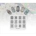 Alexnailart Nail Art Stamping Plate Flowers Kaleidoscope Template Image Plate Nail Art Tools (FL018) - Buy Online on GoSupps.com