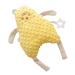 Pretyzoom baby comfort towel Newborn calming towel newborn washcloths gifts baby calming toy cuddly blanket for babies appease bathing towel yellow 30x15x0.2cm