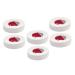 Didiseaon 6rolls Eyelash Tape Beauty Lash Tapes Esthetician Supplies Foam Grip Tape Lash Pads and Tape Breathable Fabric Auxiliary White Microporous Miss Polyolefin