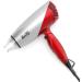 Buy BERTA 1875W Folding Handle Hair Dryer - Compact Ceramic Ionic Blow Dryer for Kids & Travel - Red - Buy Online on GoSupps.com