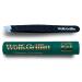 Wolf & Griffin Ultimate Precision Mini Tweezers Eyebrow Tweezers Stainless Steel Slanted Tweezers Black