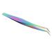 Lash Tweezers Curved Lash Tweezers Durable for Grafting/Manicure