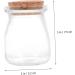 Zerodeko 5pcs Cork Glass Bottle Ordinary Glass Simple Perfume - Buy Online on GoSupps.com