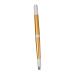 Didiseaon Makeup Aluminium Pencil Make Pen Manual Eyebrow Embroidered Supply Permanent Professional 14.2x0.9cm Golden