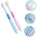 FRCOLOR 4 Pcs Toothbrush Set - Practical Personal Care Teeth Brushes for Effective Oral Hygiene - Buy Online on GoSupps.com