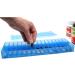 Once-a-Day Monthly Pill Organizer - BPA Free Large Compartment 2 Pack | Easy Loading Removable Lid Medications Storage - Buy Online on GoSupps.com