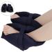Adjustable Soft Heel Boot Pillow Cushion - Breathable Protector for Pressure Relief & Comfort - Buy Online on GoSupps.com