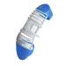 NOLITOY Thumb Splints for Fracture Thumb Fingertip Bandages Fingerboard Hand Metal Bracket Cots Sports Bye Cot 8x2.4x0.4cm Blue