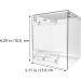 Bath Accessories Bird Bath Box PVC Parakeet Caged Bird Bathing Tub for Small Birds Canary Budgies Parrots Transparent Jaulas Para Pajaros Periquitos - Buy Online on GoSupps.com