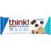 think! Protein Bars with Chicory Root for Fiber Digestive Support Gluten Free with Whey Protein Isolate Chocolate Chip Snack Bars Without Artificial Sweeteners 1.4 Oz (5 Count)