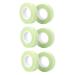 Housoutil 6 Pcs Eyelash Patches Eyelash Mascara Fixed Tape Green Duct Tape Adhesive Fabric Tape Eyelash Craft Tape Lash Tape Eyelashes Extension Tape Breathable Paper Tape 4.8*4.8cmx3pcs Greenx3pcs