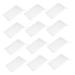 Baluue 12pcs Foaming Mesh Cleansing Bag Soap Saver Mesh Net Soap Bags Drawstring Soap Sack Mesh White Pp