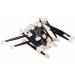 100 Pcs Professional Makeup Eye Shadow Sponge Applicator Makeup Application Set Mini - Buy Online on GoSupps.com