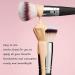 Makeup Brush Foundation Brushes and Powder Brush Perfect Blending of Liquid with Double Ended Makeup Tool - Buy Online on GoSupps.com