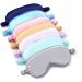 Mulberry Silk Sleep Eye Mask - Soft Good Night Eye Cover | Black 1 Count - Buy Online on GoSupps.com