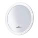 CALLARON 10x Magnifying Round Mirror Magnifying Round Mirror Make Up Mirror Round Cosmetic Vanity Mirrors Touch Control Light up Mirror (White)