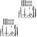 FOMIYES 2 Sets Beauty Makeup and Eyebrow Tools Eyebrow Beauty Tool Kit Tool for Eyebrow Trimming Eyebrow Beauty Tools Eyebrow Eyebrow Trimming Kit Eyebrow Beauty Supplies