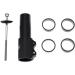 Wake Bike Stem Riser | Fork Extender for Mountain, Road, MTB, BMX, Fixie | Adjustable Aluminium Alloy | Black - Buy Online on GoSupps.com