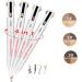 Eyebrow Contour Pen 4 in 1 Long Lasting Rotate Defining Highlighting Brow Pencil Makeup Tool Black Brown 3# Black Brown - Buy Online on GoSupps.com