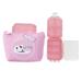 Cute Pill box Cartoon Anime Cat Pocket Pill Organizer Pink Daily Pill Box 8 Compartments Travel Pill Organizer For Women Kids Pill Box Cartoon Weekly Pill Box 7 day Small Pill Box Pu Coin Purse 3Pack