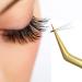 Volume Lash Extension Tweezers Set - 5PCS Stainless Steel for Easy Fans - Silver - Buy Online on GoSupps.com