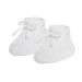 Royal Icon Baby Booties 0-3 Months - Warm and Safe Baby Slippers For Baby Boys Girls - Newborn Booties for Babies Baby Boots Ri401 0 Months White