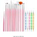 BWANGIAO for Rhinestone Picker Pen Nail Dotting Pen Liner Painting Brush Thin Nail Art Brush For French Nail Painting Tools Black - Buy Online on GoSupps.com