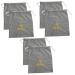 Healeved 6 Pcs Hair Dryer Bag Hair Dryer Drawstring Bags Hair Dryer Organizers Bag 35.00X30.00X0.50CMx3pcs Greyx3pcs