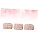 Ciieeo 3pcs Box Soap Case Practical Soap Dish Travel Soap Dish To Go Containers with Lids Soap Dish Drain Portable Soap Sealable Containers Soap Container Pink Clamshell Thicken Bath Soap Pink 8*11cm - Buy Online on GoSupps.com