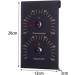 Colcolo 2-in-1 Sauna Thermometer & Hygrometer - Accurate Indoor Temperature Measuring Device for Family Sauna Rooms - Essential Sauna Accessories - Buy Online on GoSupps.com