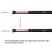 MSQ Custom Eye Make-up Brush Set | Personalized 12-Piece Engraved Rose Gold Set for Eyeshadow Eyebrows & Eyeliner | Perfect Gift - Buy Online on GoSupps.com