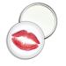Lips - 77mm Round Compact Mirror
