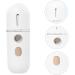 HAPINARY 1pc Hydrating Instrument Mini Face Humidifier Spa Steamer Beauty Steamer Face Water Steamer Nano Spray Humidifier Skin Steamer Hydrating Mister White Abs Moisturizing - Buy Online on GoSupps.com