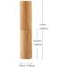 Bocotoer 4ml Empty Bamboo Natural Balm Containers - 6 Pack for Homemade Lip Balm - Eco-Friendly Lip Balm Tubes - Buy Online on GoSupps.com