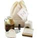 Made to Share a Romantic 2nd Cotton Anniversary Hamper with Sensual Aromatherapy & 52 Love Compliment Cards.