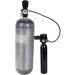 VaVoger DIN Valve Scuba Adapter & Gauge for PCP Air Rifle, Paintball, HPA & Co2 Tanks with 20 Charging Hose - Buy Online on GoSupps.com