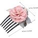 Didiseaon Hair Stick Wedding Hair Clip Combs for Women Bridal Side Combs Flower Hair Accessories Flower Hair Clips for Women Hair Accessories for Women Hair Insert Comb Grace Hair Comb Miss - Buy Online on GoSupps.com