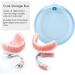Durable Orthodontic Retainer Case - Portable Rotating Tooth Storage Box (Blue) | 1PC Cute Tooth Correction Holder - Buy Online on GoSupps.com