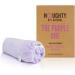 Noughty 97% Natural Purple Microfibre Hair Towel - Quick Absorption Reduces Breakage & Frizz - Shop Now for International Shipping! - Buy Online on GoSupps.com
