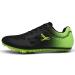 muchflash Track and Field Shoes Men and Women Training Racing Competition Shoes Professional Athletic Running Shoes Boys and Girls 8 Women/6.5 Men Black-green