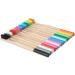 FRCOLOR 12 Pcs Bristle Toothbrush Set - Eco-Friendly Wooden Toothbrushes for Adults - International Shipping Available - Buy Online on GoSupps.com