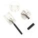 Buy Telescopic Retention Stick for Vehicles - Pink & White Stainless Steel Parking Rod & Bicycle Tool - Buy Online on GoSupps.com