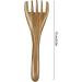 Quotent Wooden Massage Comb | Multifunctional Scalp Massager & Guasha Tool | Durable Wear-Resistant 5-Claw Head Scratcher for Body Care - Buy Online on GoSupps.com